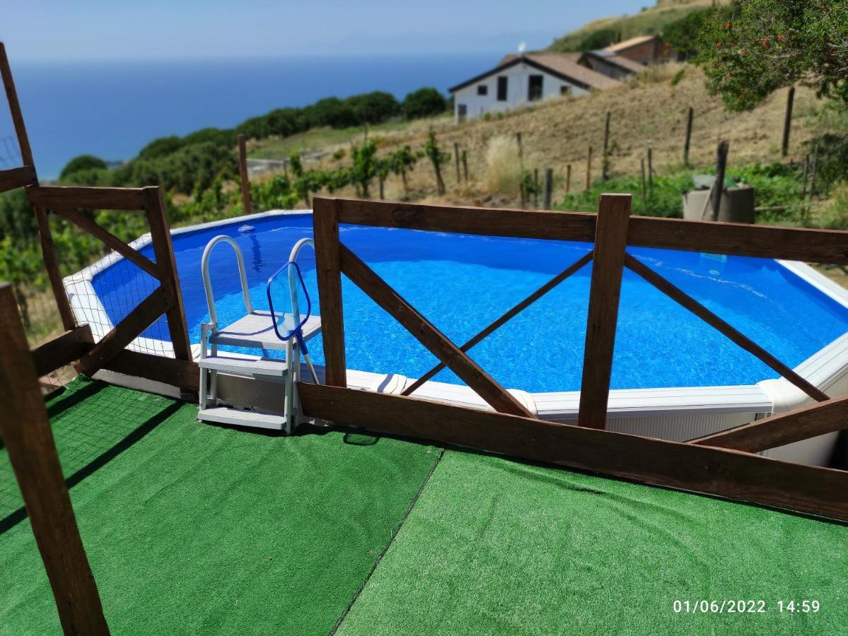 Una Terrazza Sul Mare 아그로폴리 외부 사진